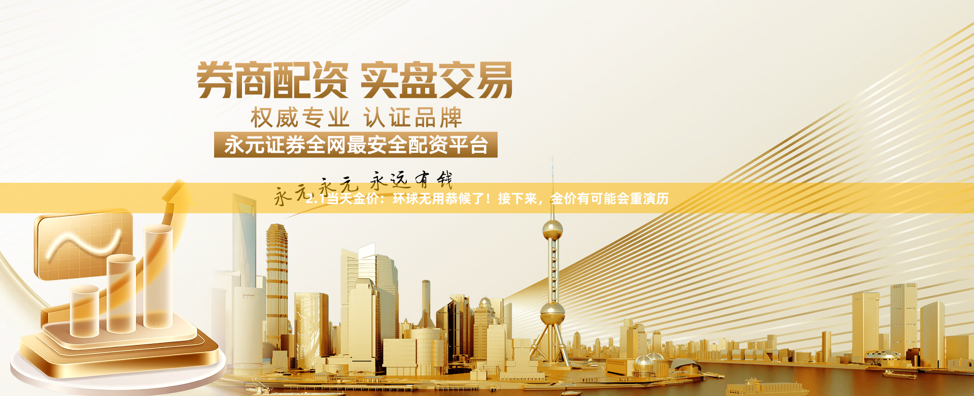 2.1当天金价：环球无用恭候了！接下来，金价有可能会重演历